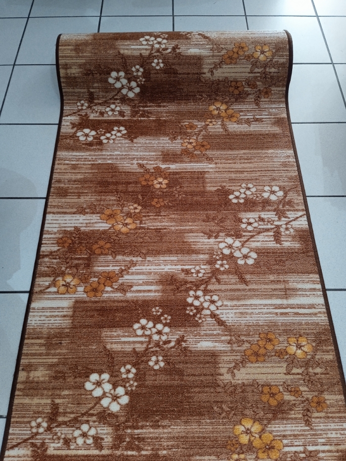 Venlo bézs futószőnyeg - 80 cm széles
